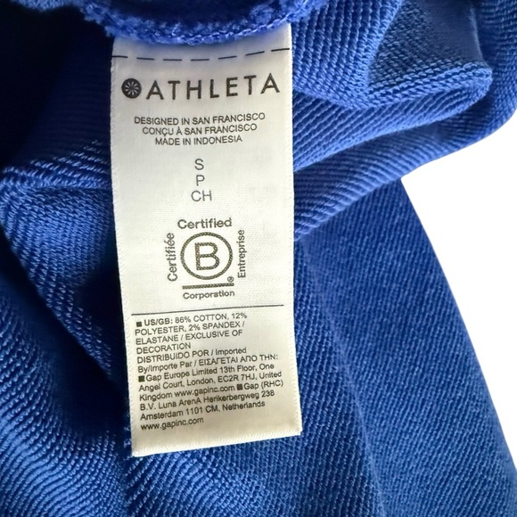 Athleta Terry Oversized Hoodie Size Small - Picture 10 of 10